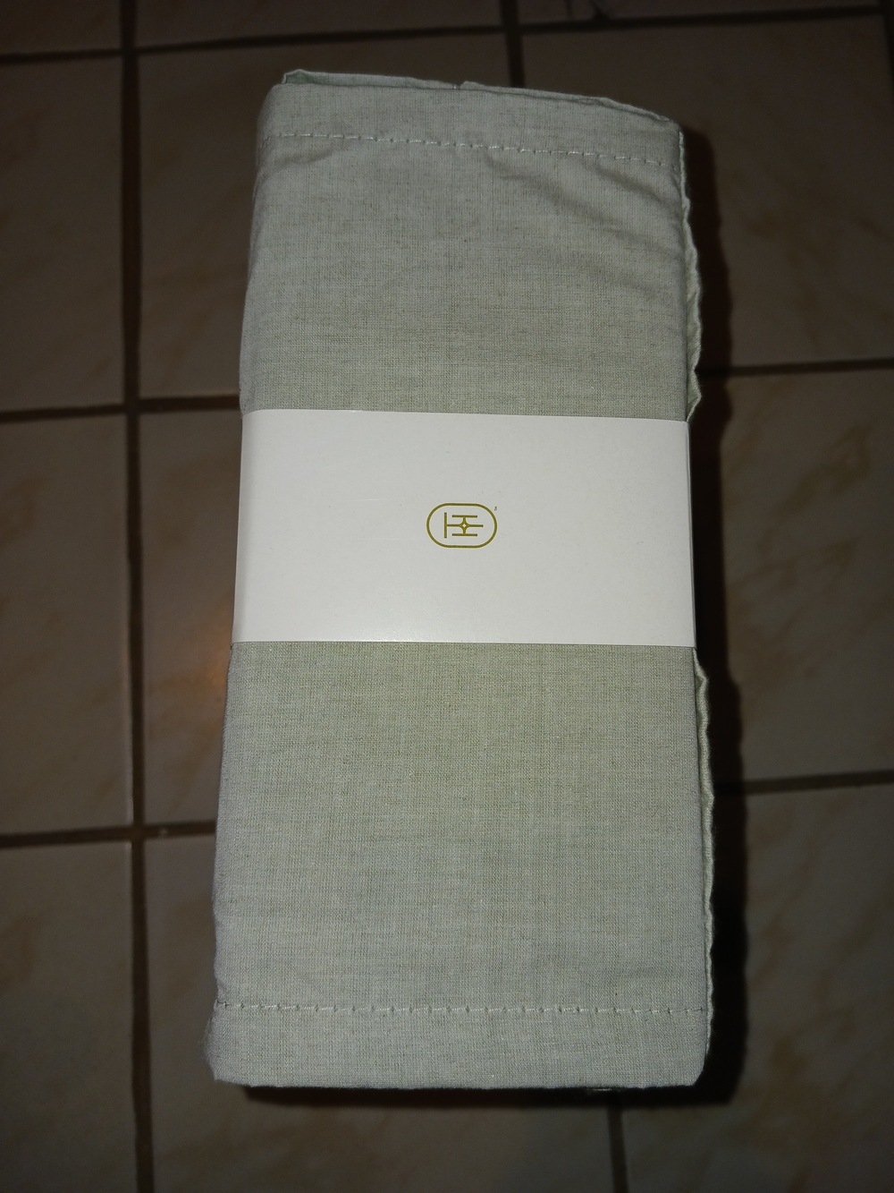 ✨️SEALED✨️ Threshold Organic Washed Percale Sheet Set Green Chambray - Picture 4 of 11
